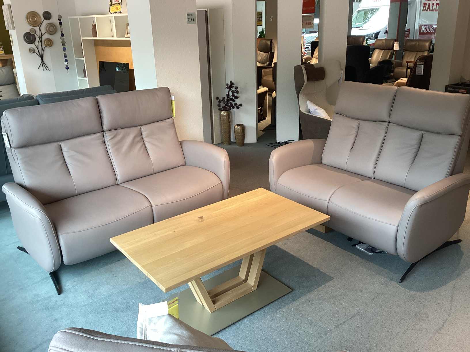 Ledergarnitur Sitz Konzept