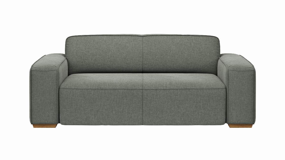 Sofa Denver - 2,5-Sitzer, inkl. Sitzvorzug (motorisch) Stoff, Grau