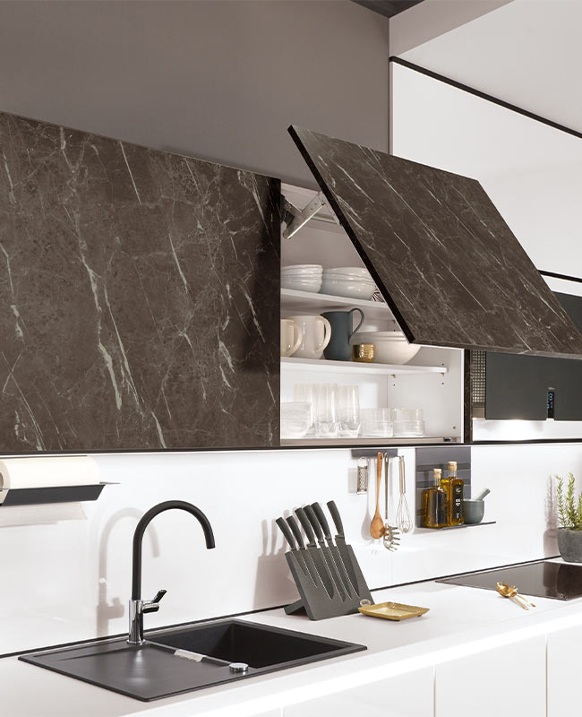 Ob grau, ob schwarz Die neuen Küchen sind dunkel • Möbel Bald