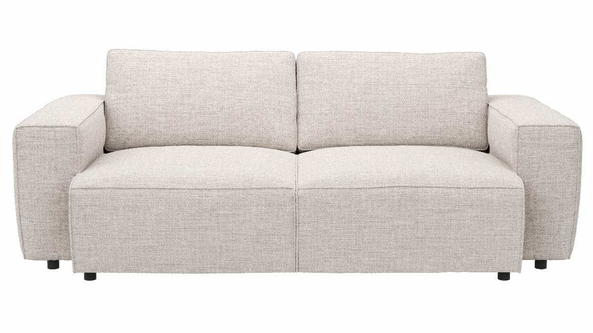 Bigsofa Lilaia - 3-Sitzer Tief, Stoff, Kaschmir