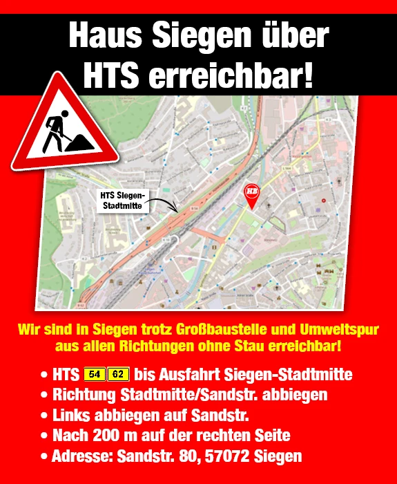 Achtung Baustelle • Möbel Bald