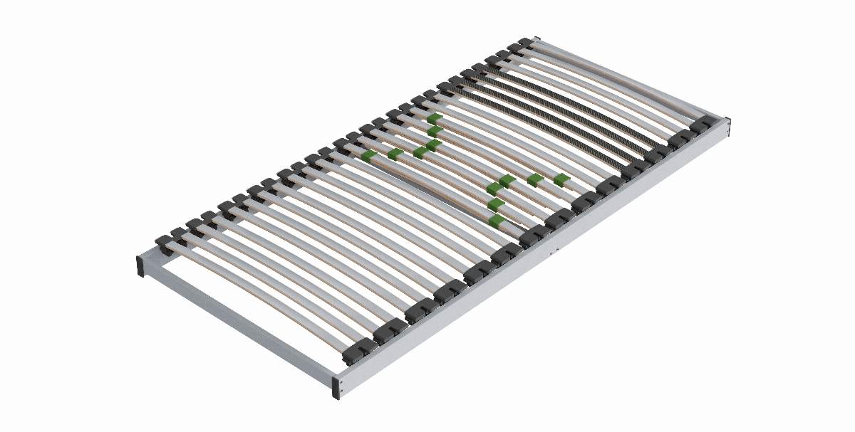 Lattenrost Alpin Schlafsysteme Alpin-D-NV - 90x200cm, keine Funktion