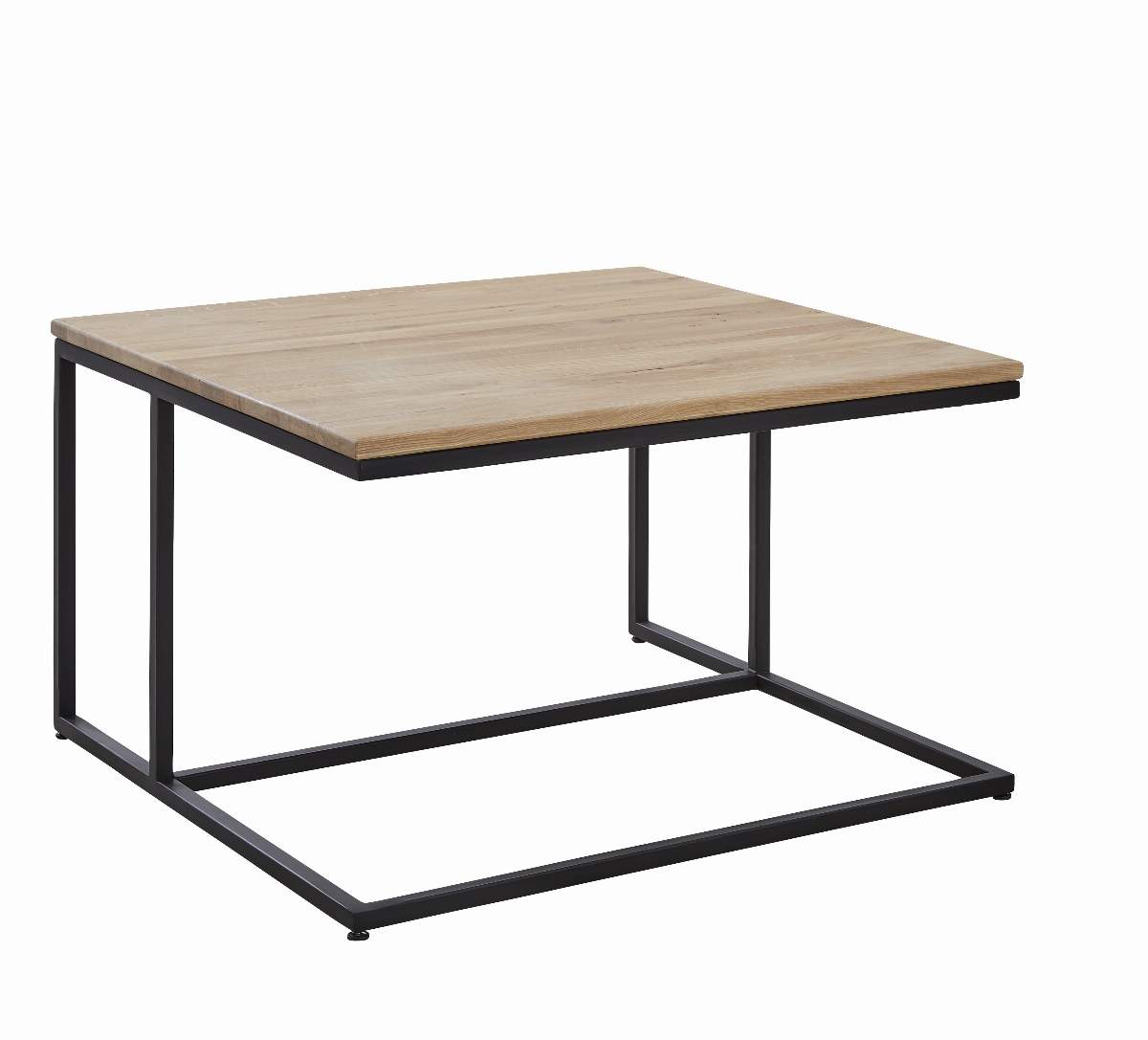 Couchtisch Albany - LBH ca. 75x75x45 cm, Eiche massiv