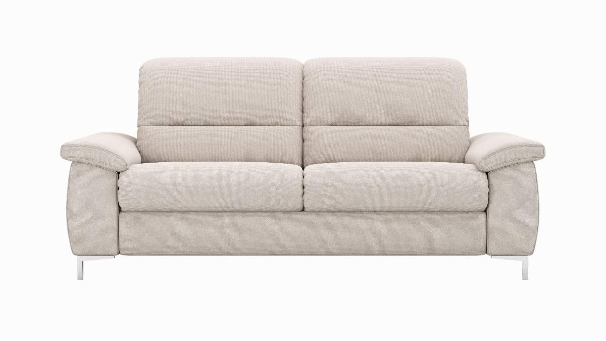 Sofa Cornella Plus - 2-Sitzer, Stoff, Rosé